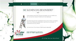 Desktop Screenshot of maler-service.com